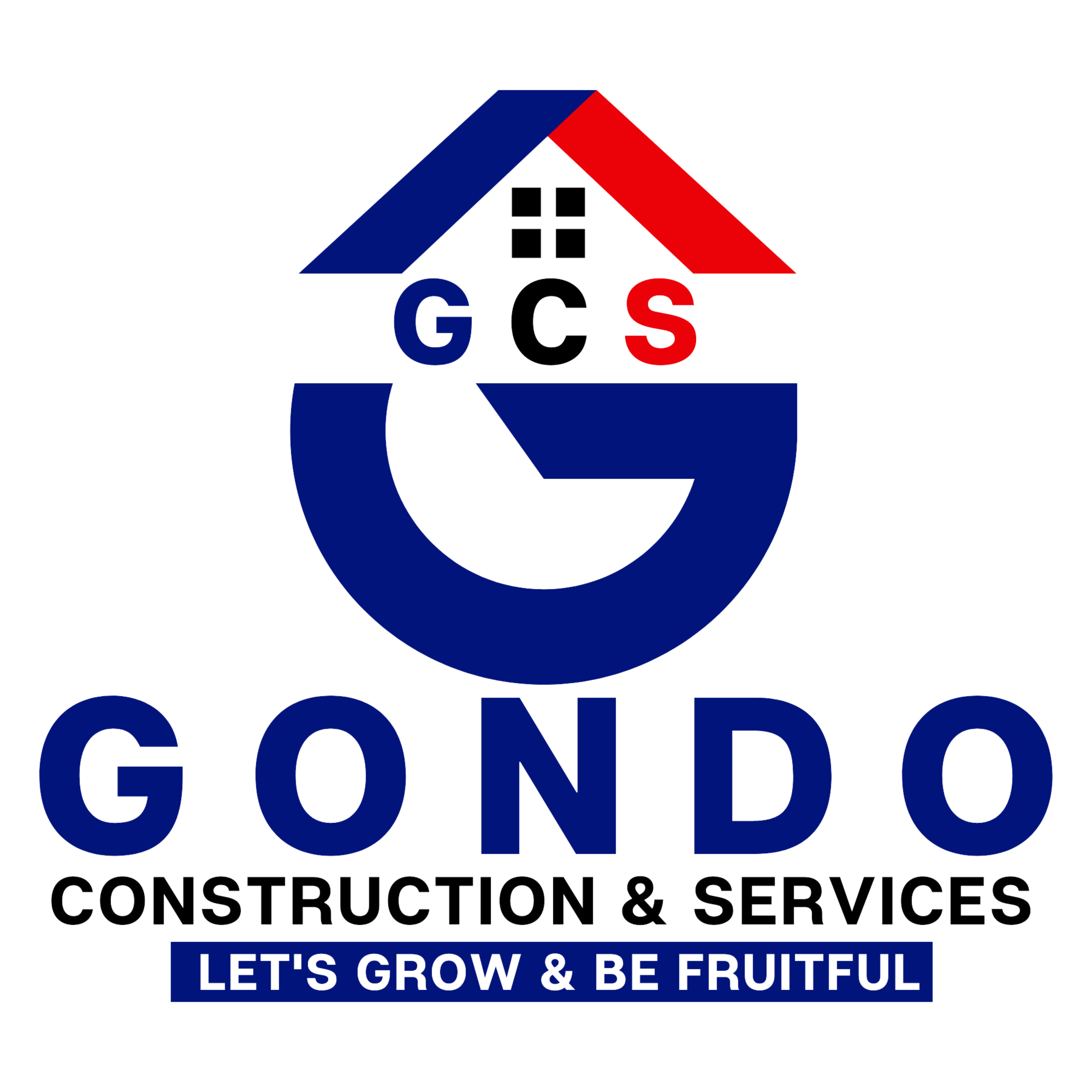 Gondo Construction Services Logo Design - Original Colored Variant Gondo Construction Services Logo Design - Original Colored Variant